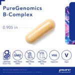 PureGenomics® B-Complex 120 капсул — изображение 3