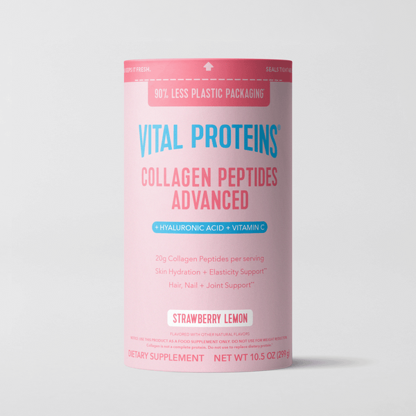 1_hero_cpadvancedsl10oz_600x Vital Proteins - Продвинутые коллагеновые пептиды «Клубника-лимон» 299 гр — изображение 1