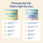 Vital Proteins - Усовершенствованные коллагеновые пептиды + креатин 342 гр — изображение 3