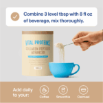 Vital Proteins - Коллагеновые пептиды «Ваниль» 598 гр — изображение 4