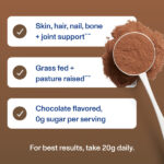 Vital Proteins - Коллагеновые пептиды «Шоколад» 750 гр — изображение 5
