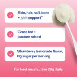 Vital Proteins - Коллагеновые пептиды «Клубничный лимонад» 322 гр — изображение 5